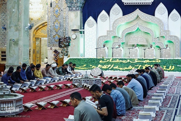 Koranlesung findet täglich im Heiligen Schrein von Imam Hussein (as.) statt