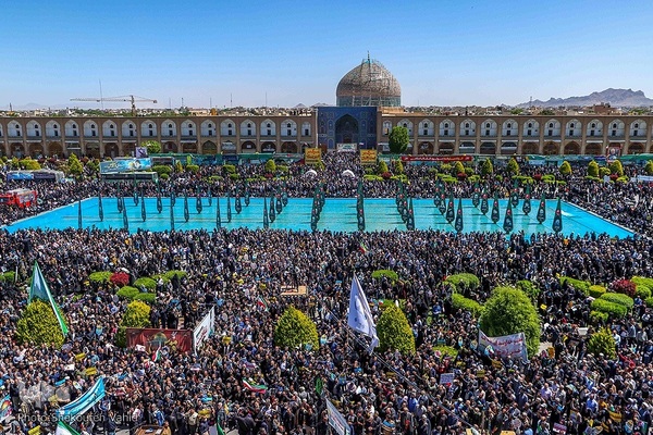 Al-Quds-Marsch 2023 in Isfahan