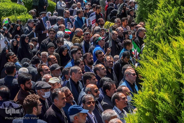 Al-Quds-Marsch 2023 in Isfahan