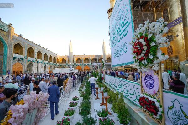Heiliger Schrein von Imam Ali (as.) bereitet sich auf Ghadir-Fest vor2