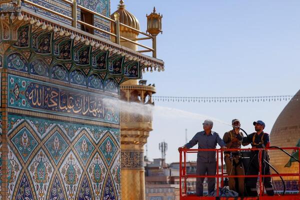 Heiliger Schrein von Imam Ali (as.) bereitet sich auf Ghadir-Fest vor2