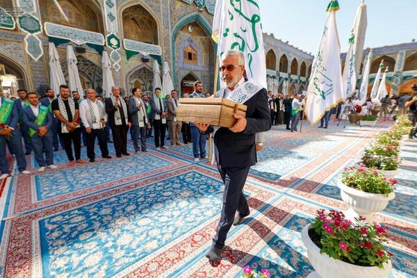 Heiliger Schrein von Imam Ali (as.) bereitet sich auf Ghadir-Fest vor2