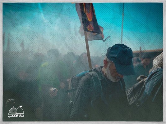 Solidarität mit Palästinensern auf dem Weg nach Kerbela