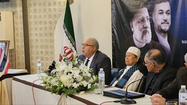 Gedenkzeremonien für den Präsidenten Irans in Thailand