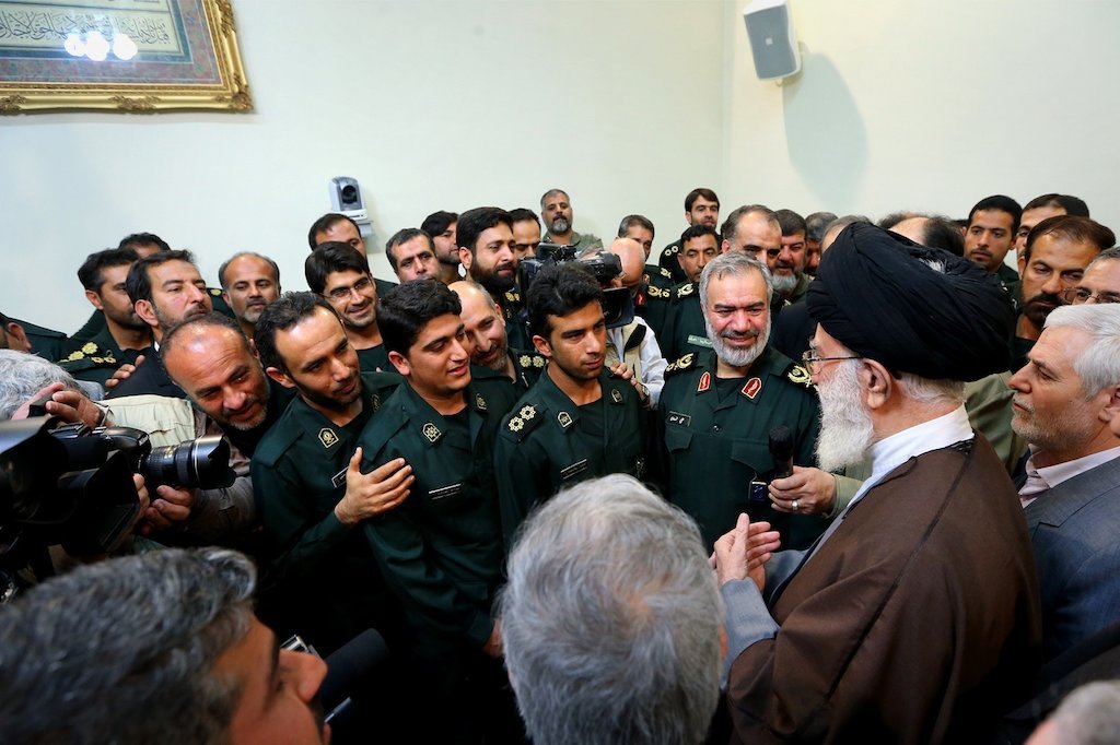 Leader Praises IRGC’s Action against Trespassing US Sailors Leader Praises IRGC’s Action against Trespassing US Sailors