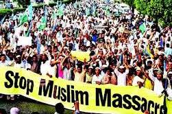 Pakistanis Rally against Persecution of Rohingya Muslims