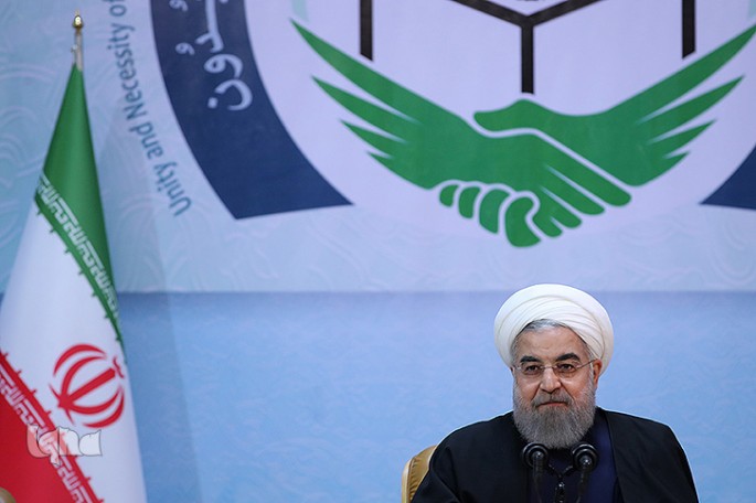Iranian President Underlines Muslim Unity against Enemies