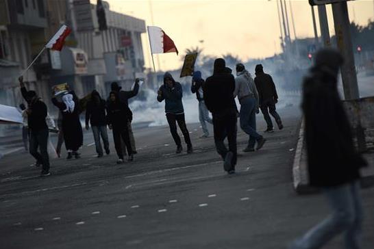 Regime Forces Attack Protesters in Bahrain