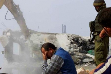 Israel Destroys Palestinian Homes in WB Israel Destroys Palestinian Homes in WB