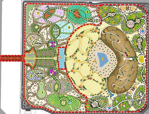Dubai Holy Quran Park Nearly Completed
