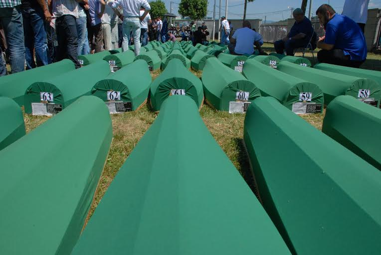 Funeral Held for Newly-identified Srebrenica Massacre Victims