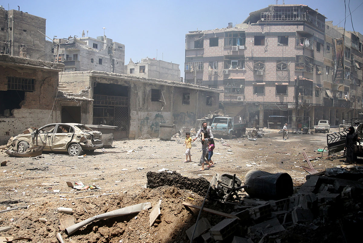 Air strikes on Syria's rebel-held areas continue Air strikes on Syria's rebel-held areas continue