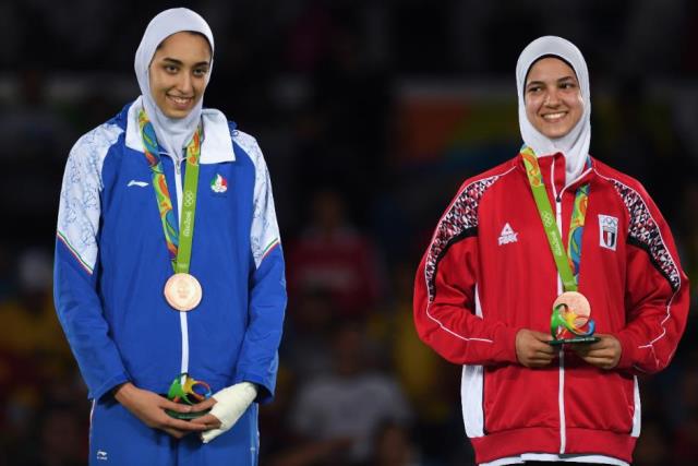 Kimia Alizadeh and Hedaya Wahba Lead Charge of Muslim Women in Taekwondo