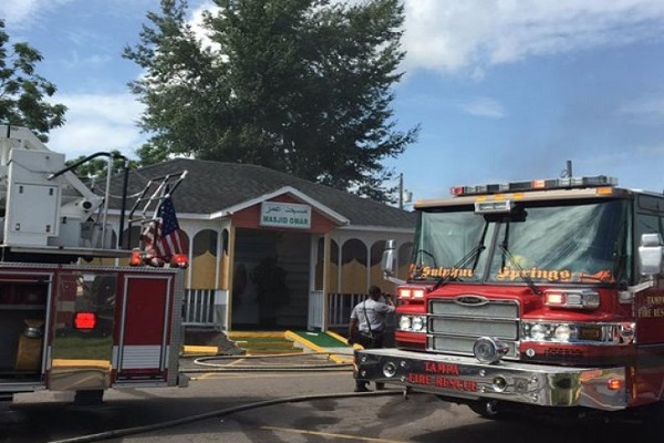 Tampa Mosque Fire Caused by Arson, Fire Officials Say