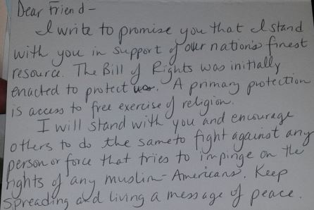 American Promises to Fight for the Rights of Muslim Americans Following Donald Trump’s Inauguration