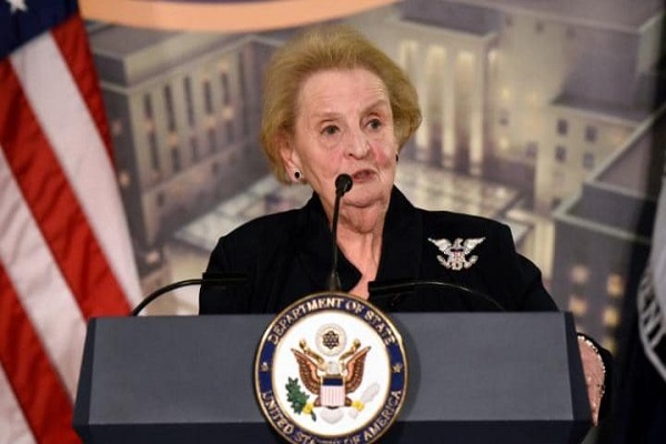 Madeleine Albright Prepared to Register as a Muslim under Trump Madeleine Albright Prepared to Register as a Muslim under Trump