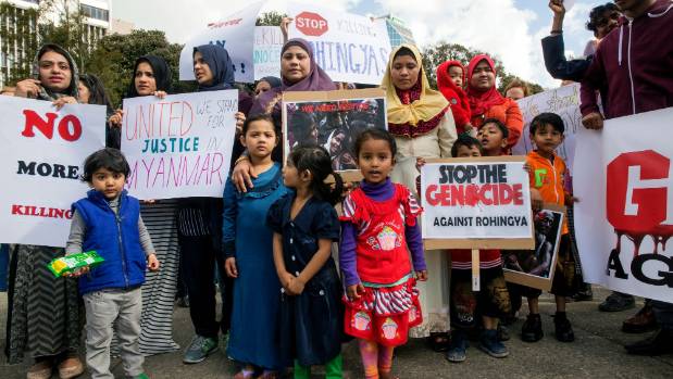 People in Palmerston North, New Zealand Calls for End to Genocide of Rohingya Muslims