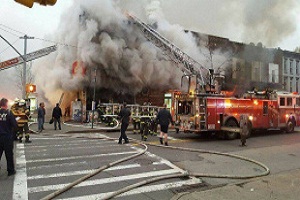 Fire Heavily Damages Mosque in New York