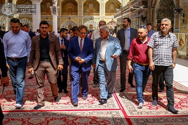 Brazilian Envoy Visits Imam Ali (AS) Mausoleum in Najaf