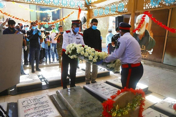 Iraq’s PMU Members Pay Tribute to Abu Mahdi al-Muhandis