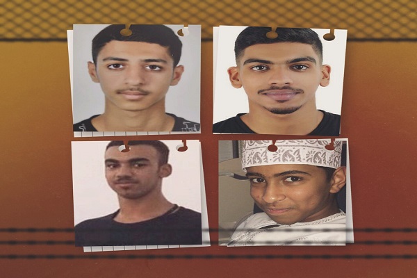 Teenagers detained in Bahrain