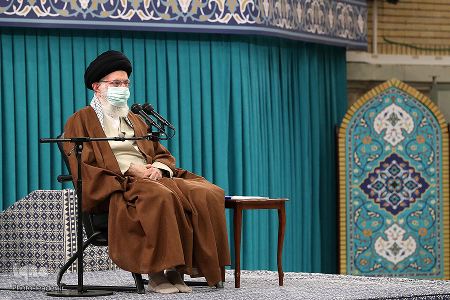 Leader of the Islamic Revolution Ayatollah Seyyed Ali Khamenei 