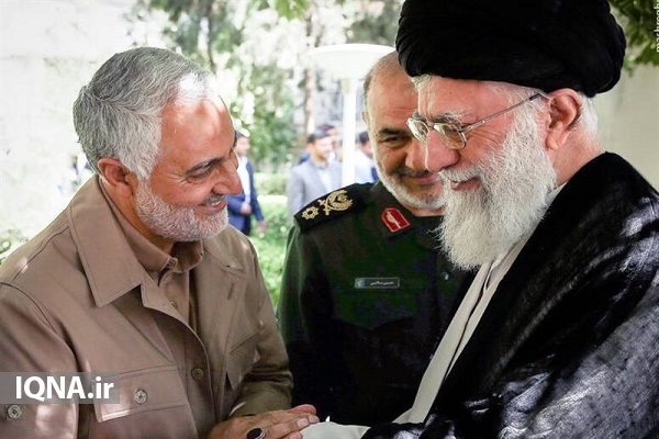 Leader of the Islamic Revolution and General Soleimani
