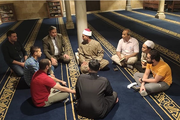 Quranic sessions at Al-Azhar Mosque