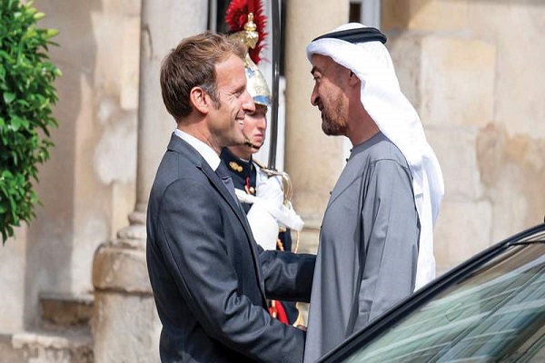 French and UAE leaders