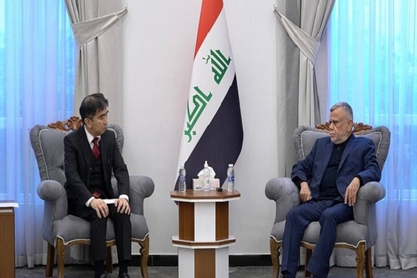 Iraq's al-Ameri, Japanese envoy meet in Baghdad