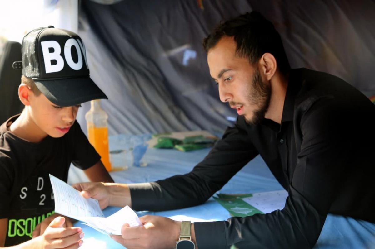 Arbaeen Pilgrims Welcoming Quran Learning Stations