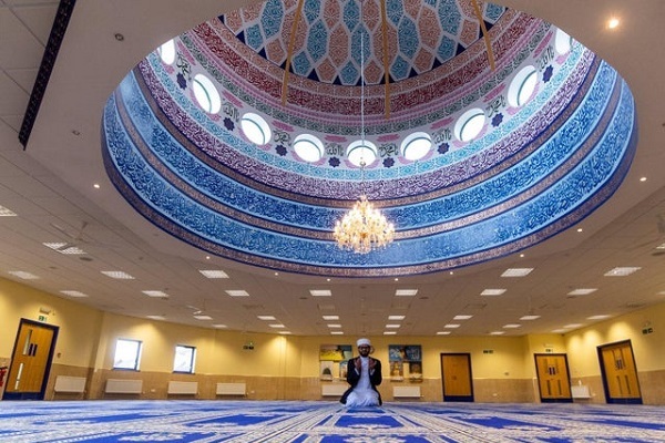 A view of Makkah Mosque in Leeds