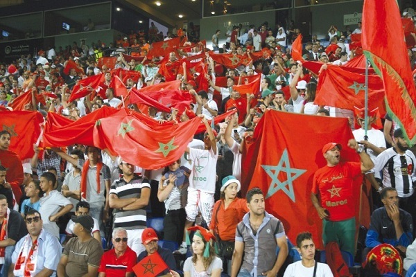 Morocco football fans