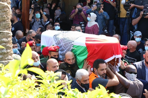 Funeral procession in Palestine