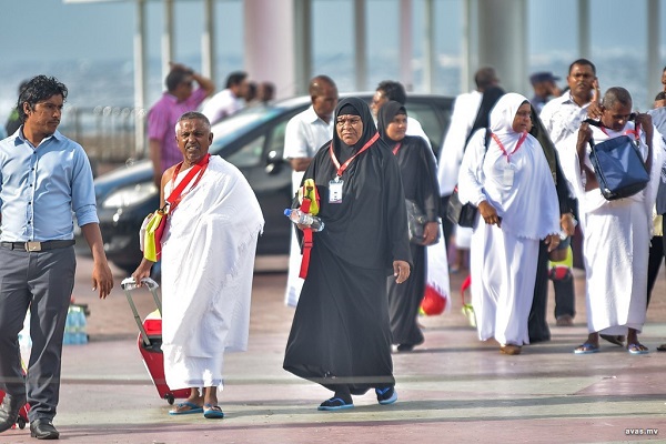 Maldives Umrah pilgrims 