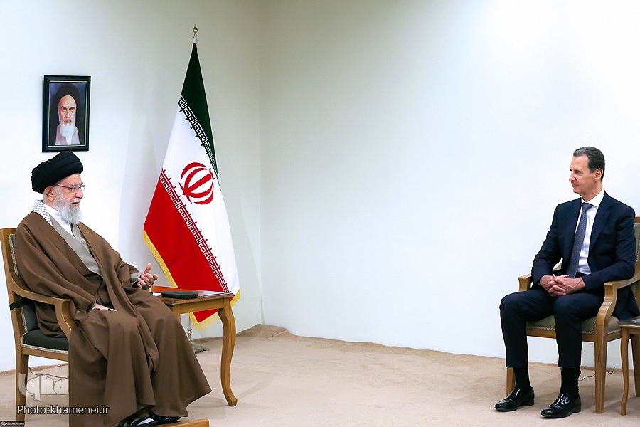 Ayatollah Khamenei's meeting with Bashar Assad on May 8, 2022 