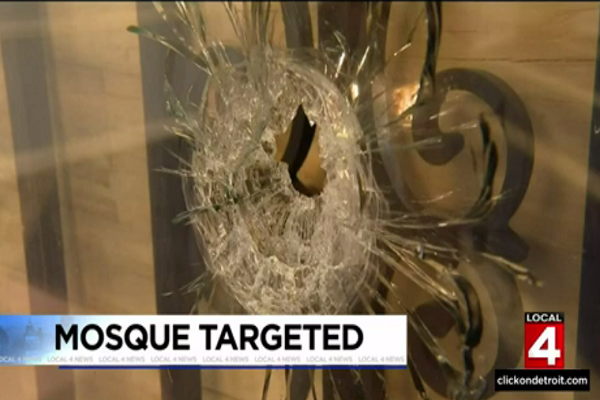  Mosque in Michigan Struck by Several Bullets