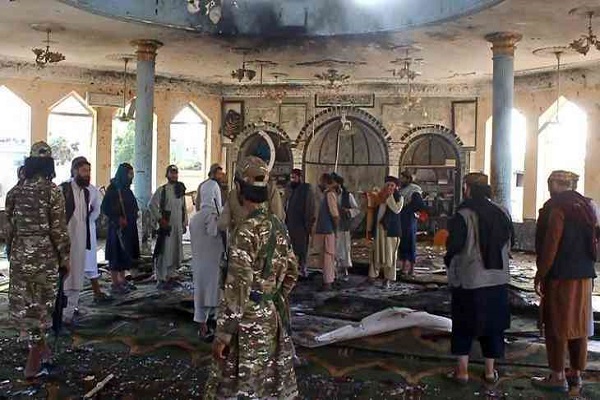 Blast in a mosque in Afghanistan