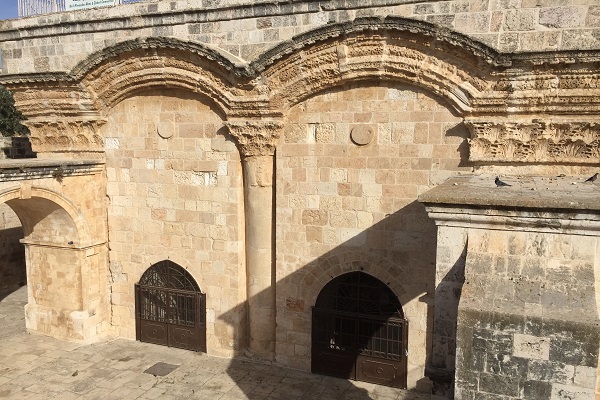 Bab al-Rahmah mosque inside Al-Aqsa Mosque compound