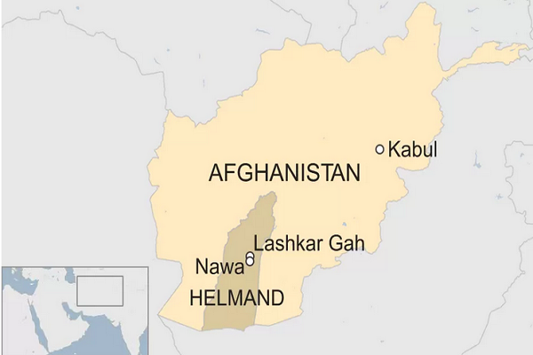 Lashkar Gah in Helmand, Afghanistan