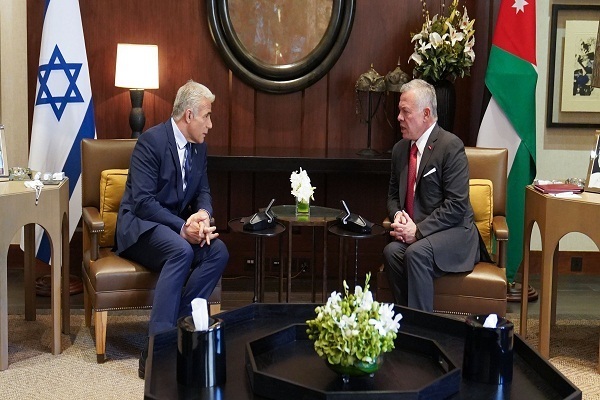 Jordanian King, Israeli prime minister meet in Amman
