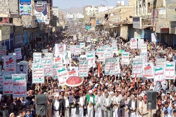 Huge Rally Held in Yemen’s Sa’ada to Denounce Quran Desecration in Swedish Capital