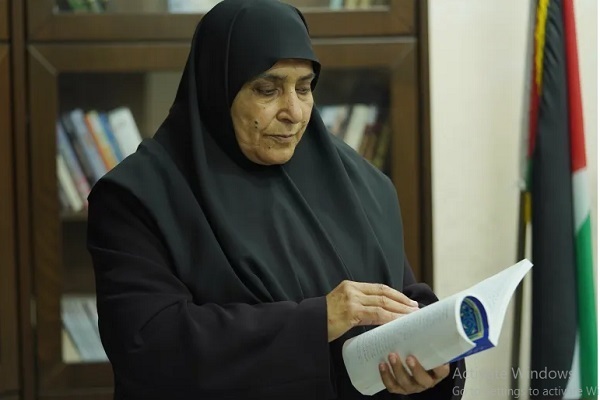 PLC Lauds Efforts, Sacrifices of First Female Member of Hamas’ Political Bureau