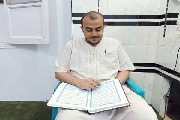 Young Egyptian qari Ahmed Nabil Suwilam