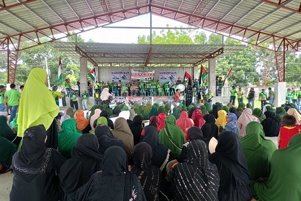 Rally held in Philippines in solidarity with Palestine