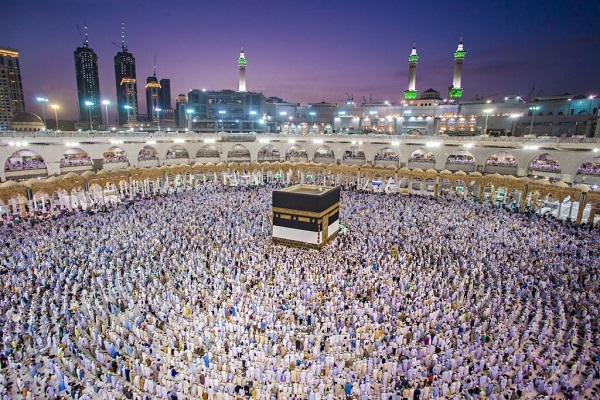 Hajj pilgrims in Mecca