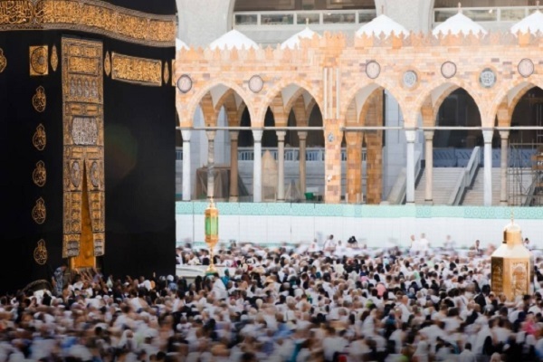 Hajj pilgrims in Mecca
