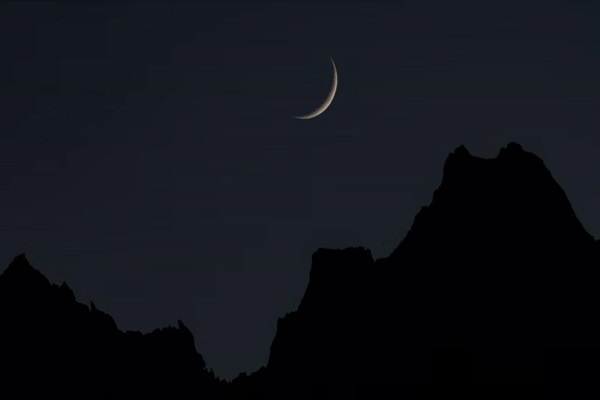 Crescent moon