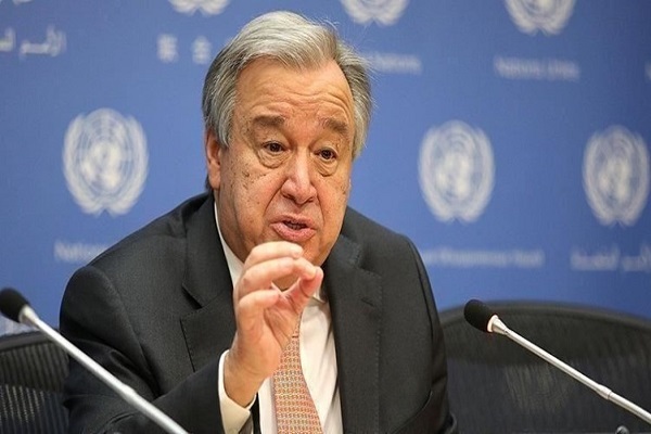 UN Secretary General Antonio Guterres