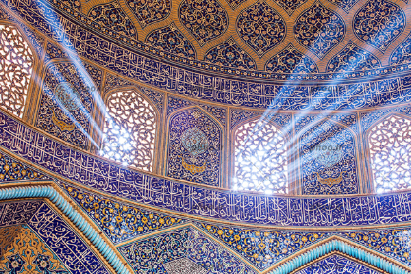 Interior of a mosque